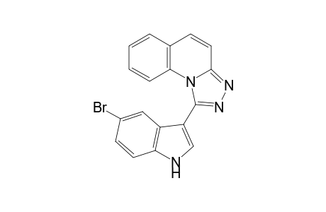 1-(5-Bromo-1H-indol-3-yl)-[1,2,4]triazolo[4,3-a]quinoline