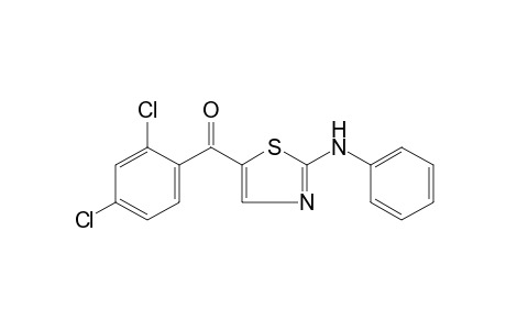 2-ANILINO-5-THIAZOLYL 2,4-DICHLOROPHENYL KETONE