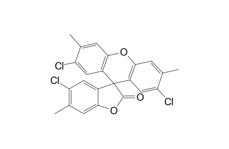 2',5,7'-trichloro-3',6,6'-trimethyl-2-spiro[benzofuran-3,9'-xanthene]one