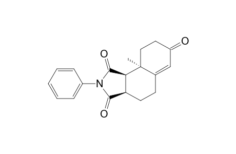 (3AS*,9AS*,9BS*)-4,5,8,9,9A,9B-HEXAHYDRO-9A-METHYL-2-PHENYLBENZ-[E]-ISOINDOLE-1,3,7(2H,3AH)-TRIONE