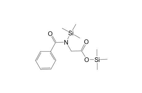 Glycine, N-benzoyl-N-(trimethylsilyl)-, trimethylsilyl ester