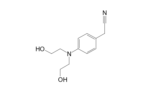 {p-[BIS(2-HYDROXYETHYL)AMINO]PHENYL}ACETONITRILE