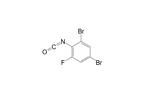 1,5-dibromo-3-fluoro-2-isocyanatobenzene