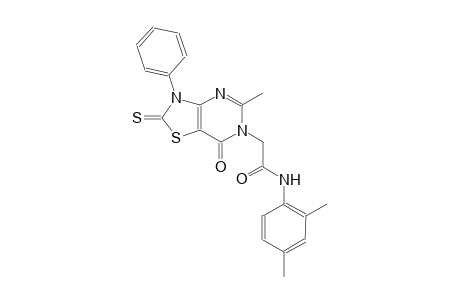 thiazolo[4,5-d]pyrimidine-6-acetamide, N-(2,4-dimethylphenyl)-2,3,6,7-tetrahydro-5-methyl-7-oxo-3-phenyl-2-thioxo-