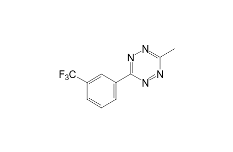 3-METHYL-6-(alpha,alpha,alpha-TRIFLUORO-m-TOLYL)-s-TETRAZINE