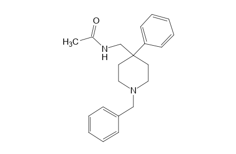 N-[(1-benzyl-4-phenyl-4-piperidyl)methyl]acetamide