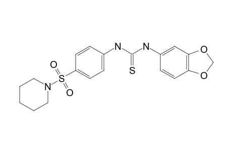 3,4-(methylenedioxy)-4'-(piperidinosulfonyl)thiocarbanilide