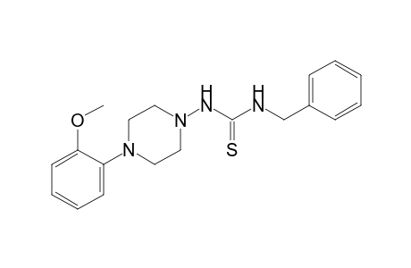 1-benzyl-3-[4-(o-methoxyphenyl)-1-piperazinyl]-2-thiourea