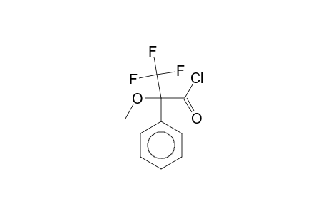 3,3,3-trifluoro-2-methoxy-2-phenyl-propanoyl chloride