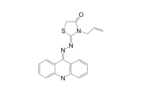 2'-(9,10-DIHYDROACRIDIN-9-YLIDENE)-HYDRAZONO-3'-ALLYL-1',3'-THIAZOLIDIN-4'-ONE