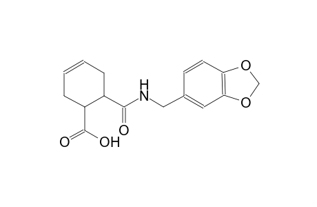 6-{[(1,3-benzodioxol-5-ylmethyl)amino]carbonyl}-3-cyclohexene-1-carboxylic acid