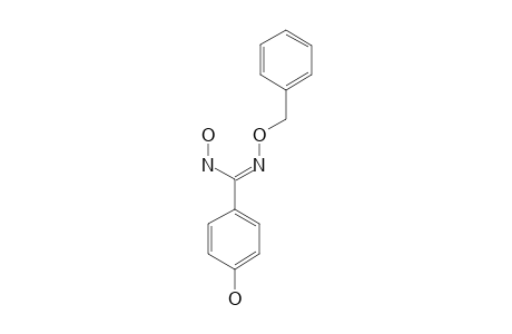 PARA-HYDROXY-O-BENZYL-N,N'-DIHYDROXY-BENZAMIDINE