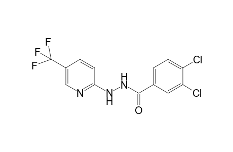 3,4-Dichloro-N'-[5-(trifluoromethyl)-2-pyridinyl]benzohydrazide