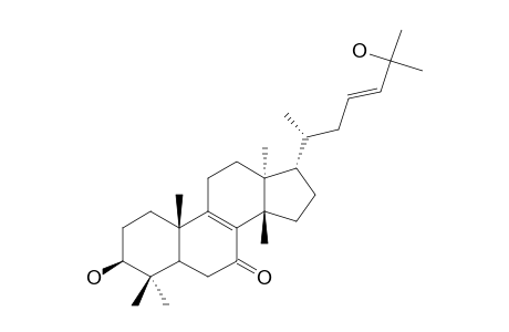 KANSENONOL;(23E)-EUPHA-8,23-DIENE-3-BETA,25-DIOL-7-ONE