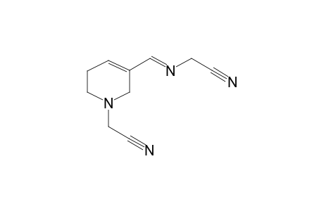 [5-(Cyanomethyliminomethyl)-3,6-dihydro-2H-pyridin-1-yl]acetonitrile