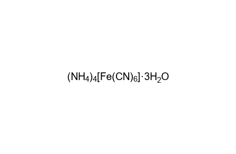 AMMONIUM FERROCYANIDE, TRIHYDRATE