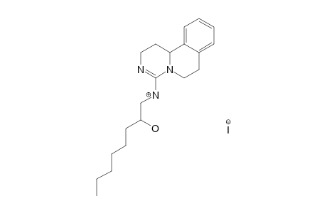 (11B-RS)-4-[(2RS)-2-HYDROXYOCTYLAMINO]-1,6,7,11B-TETRAHYDRO-2H-PYRIMIDO-[4,3-A]-ISOQUINOLINE-HYDROIODIDE;ISOMER-#1