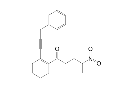 4-NITRO-1-[2'-(3''-PHENYLPROP-1''-YNYL)-CYCLOHEX-1'-EN-1'-YL]-PENTAN-1-ONE