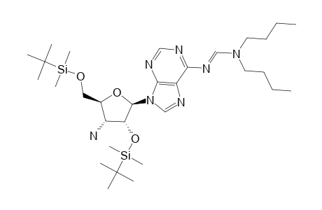 3'-AMINO-6-N-[(DI-N-BUTYLAMINO)-METHYLENE]-2',5'-BIS-O-(TERT.-BUTYLDIMETHYLSILYL)-3'-DEOXY-BETA-D-ADENOSINE