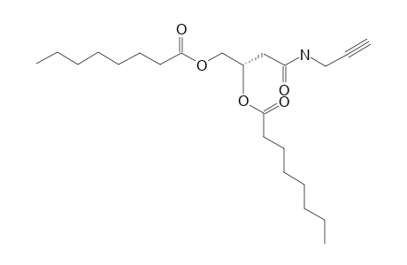 (S)-4-OXO-4-(PROP-2-YNYL-AMINO)-BUTANE-1,2-DIYL-DIOCTANOATE