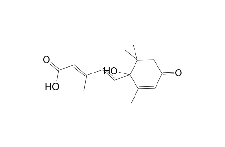 2,4-Pentadienoic acid, 5-(1-hydroxy-2,6,6-trimethyl-4-oxo-2-cyclohexen-1-yl)-3-methyl-, [S-(Z,E)]-