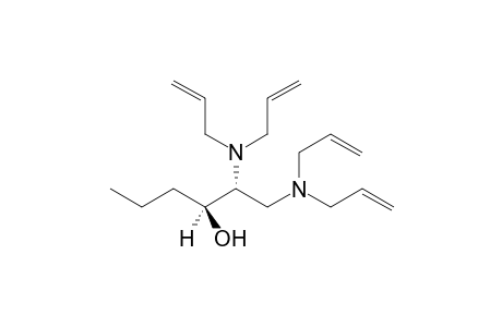 (2R,3S)-1,2-bis(diallylamino)hexan-3-ol