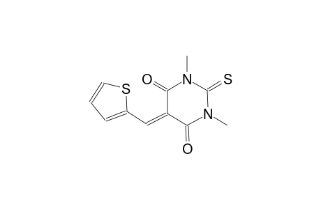 1,3-dimethyl-5-(2-thienylmethylene)-2-thioxodihydro-4,6(1H,5H)-pyrimidinedione