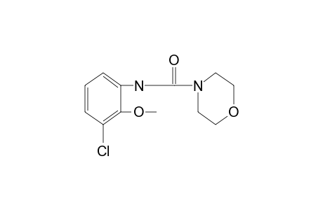 3'-chloro-4-morpholinecarbox-o-anisidide