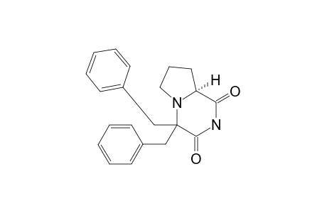 (8AS)-4,4-DIBENZYLPERHYDROPYRROLO-[1,2-A]-PYRAZINE-1,3-DIONE