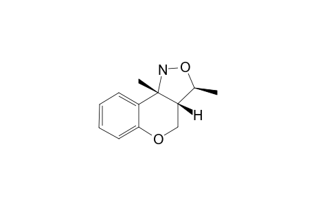 (3S,3AS,9BR)-3,9B-DIMETHYL-1,3A,4,9B-TETRAHYDRO-3H-CHROMENO-[4,3-C]-ISOXAZOLE