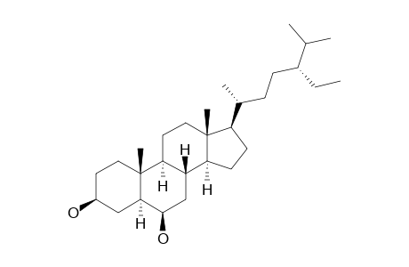 (24S)-24-ETHYL-5-ALPHA-CHOLESTANE-3-BETA,6-BETA-DIOL