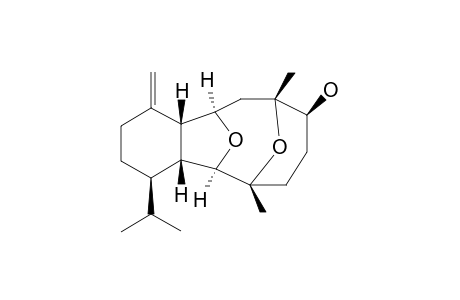 (4R,4AR,5R,6S,9R,10R,12R,12AR)-TETRADECAHYDRO-4-ISOPROPYL-6,10-DIMETHYL-1-METHYLENE-5,12:6,10-DIEPOXYBENZOCYCLODECEN-9-OL