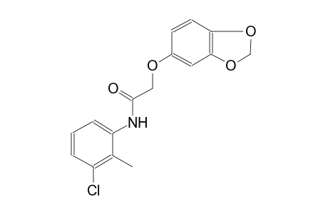 2-(Benzo[1,3]dioxol-5-yloxy)-N-(3-chloro-2-methyl-phenyl)-acetamide