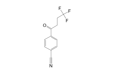 4-(4,4,4-TRIFLUOROBUTANOYL)-BENZONITRILE