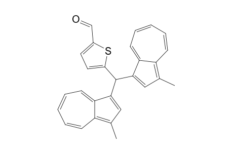 5-[BIS-(3-METHYL-1-AZULENYL)-METHYL]-2-THIOPHENECARBALDEHYDE