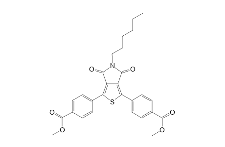 Dimethyl4,4'-(5-hexyl-4,6-dioxo-5,6-dihydro-4H-thieno[3,4-c]pyrrole-1,3-diyl)dibenzoate