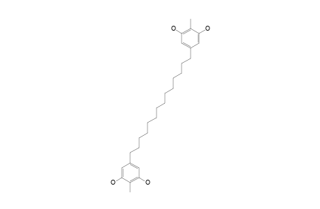 5,5'-(TETRADECANE-1,14-DIYL)-BIS-(2-METHYLBENZENE-1,3-DIOL)