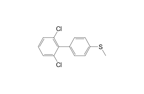 4-Methylthio-2',6'-dichlorobiphenyl