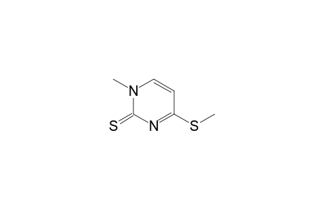 1-METHYL-4-(METHYLSULFANYL)-PYRIMIDINE-2(1H)-THIONE