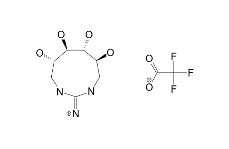 (5S,6R,7R,8S)-5,6,7,8-TETRAHYDROXY-1,3-DIAZONAN-2-IMINIUM-TRIFLUOROACETATE