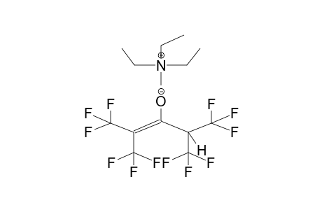 METHYL(TRIETHYLAMMONIUM) BIS(HEXAFLUOROISOPROPYL)KETONE, ENOLATE