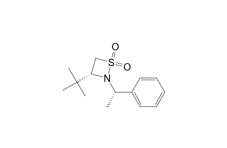 (3R)-3-tert-butyl-2-[(1S)-1-phenylethyl]-1,2-thiazetidine 1,1-dioxide