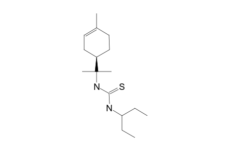 N-[1-(4R)-(4-ISOPROPYL-1-METHYL-CYCLOHEXENYL)]-N'-[2-(ISOPENTYL)]-THIOUREA