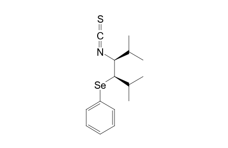 ERYTHRO-(BETA-ISOTHIOCYANATO-GAMMA-METHYL-ALPHA-ISOPROPYL-BUTYL)-PHENYLSELENIDE