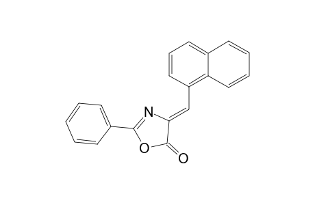 (4E)-4-(1-Naphthylmethylene)-2-phenyl-1,3-oxazol-5(4H)-one