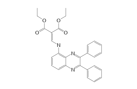 2-[(2,3-DIPHENYLQUINOXALIN-5-YLAMINO)-METHYLENE]-MALONIC_ACID_DIETHYLESTER