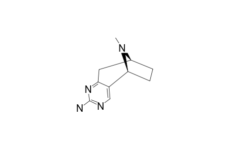 (2'-AMINO)-2,3-DEHYDROPYRIMIDO-[4',5':2,3]-TROPANE