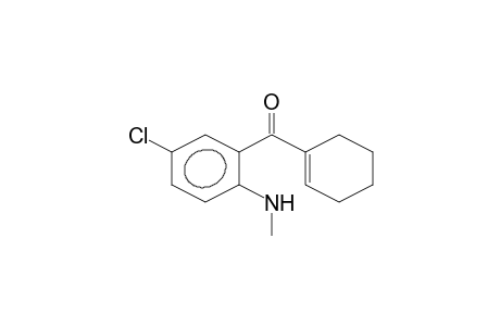 1-(5'-Chloro-2'-methylaminobenzoyl)-cyclohex-1-ene