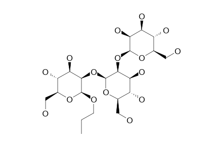 PROPYL-[BETA-D-MANNOPYRANOSYL-(1->2)]-[BETA-D-MANNOPYRANOSYL-(1->2)]-BETA-D-MANNOPYRANOSIDE