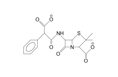 Carbenicillin dianion